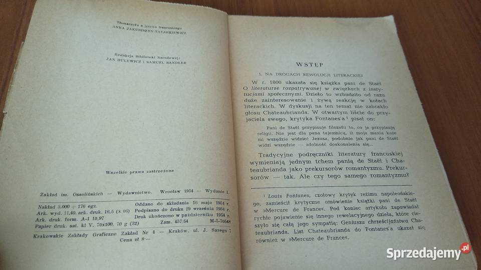 Wybór pism krytycznych Anna Luiza Herminia de