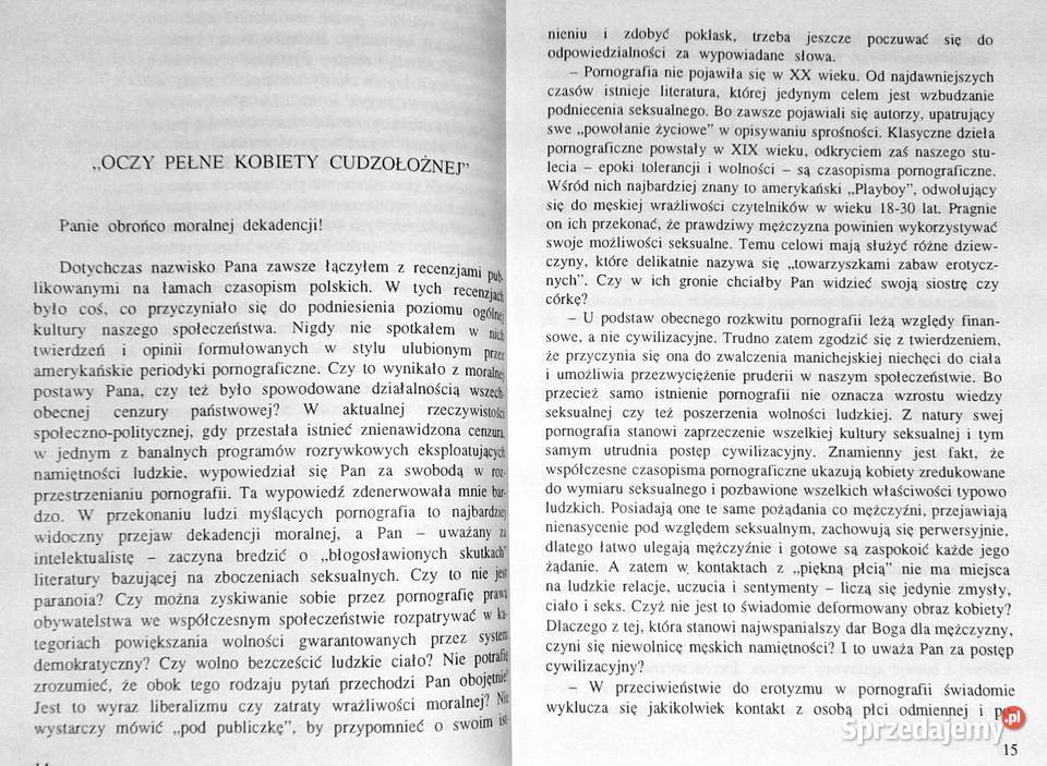 I ja mam swoje racje ks Henryk Łuczak sprzedam