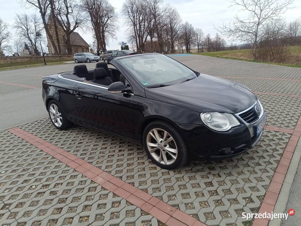 VW Eos 20 TDI 140 cabrio Rok produkcji 2008 Nowy Żmigród