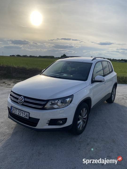 Volkswagen Tiguan biały zachodniopomorskie Stargard