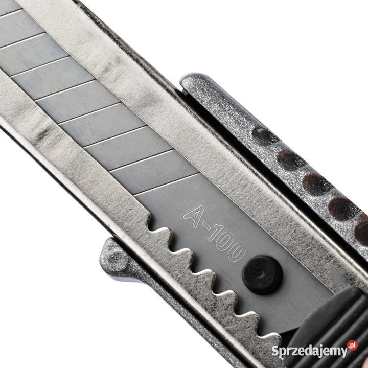Nożyk do Tapet Aluminiowy Ostrze 18 mm Wymienne Ludźmierz