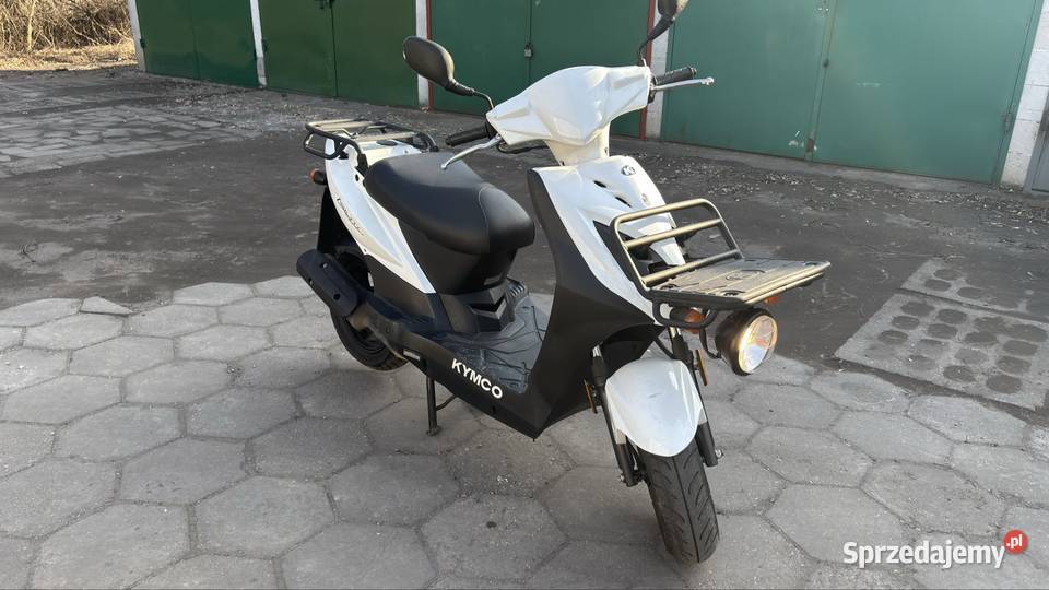Kymco Agility 50 stan pełnym serwisie biały Grudziądz