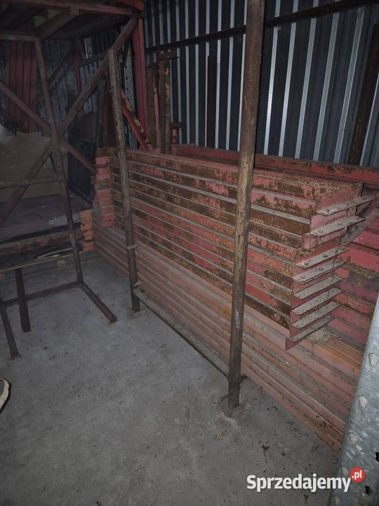 REGAŁ PALETOWY MODUŁOWY magazynowy 1 sekcja RAMA małopolskie