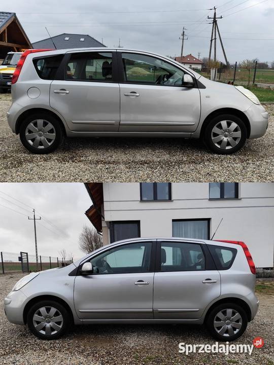 2008 Nissan Note 14 benzyna FILM nieuszkodzony Siekierowice sprzedam
