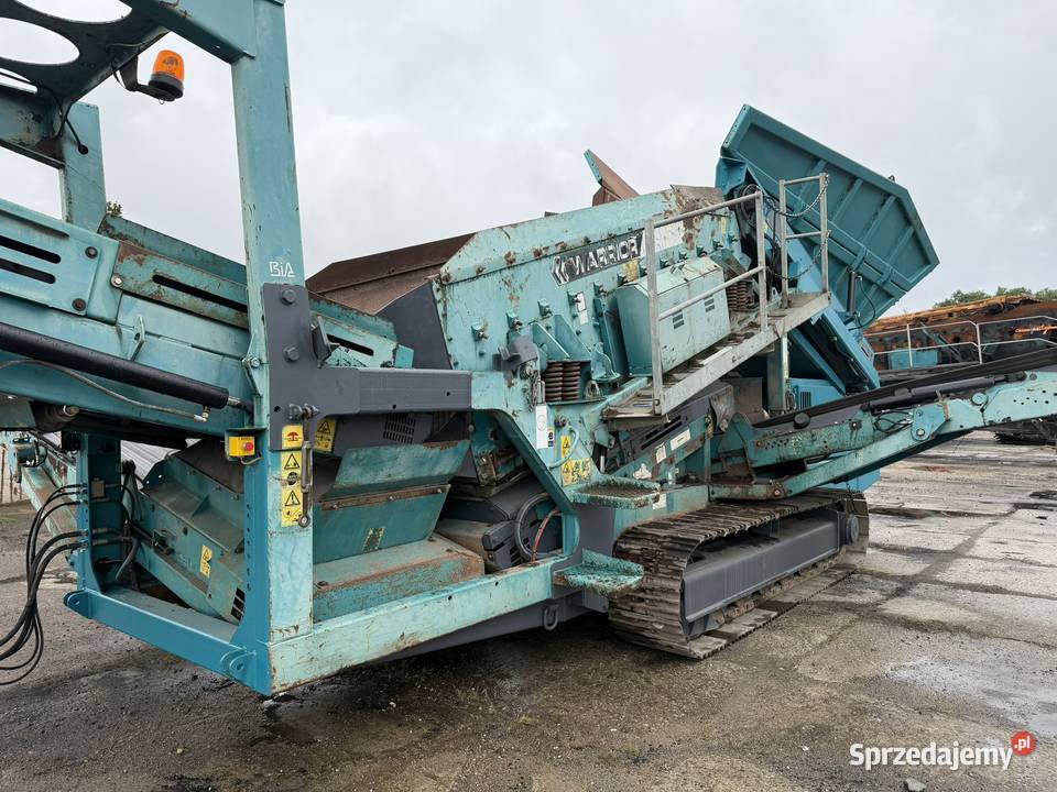 Przesiewacz Powerscreen Warrior 1400 Zator