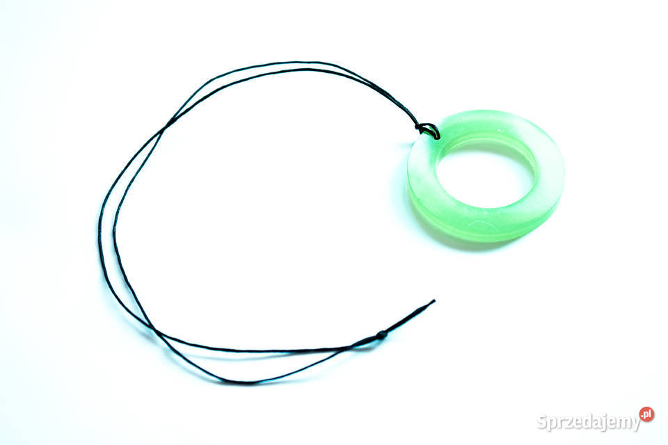 Duży zielony wisior 6 świecący w ciemności i w Warszawa