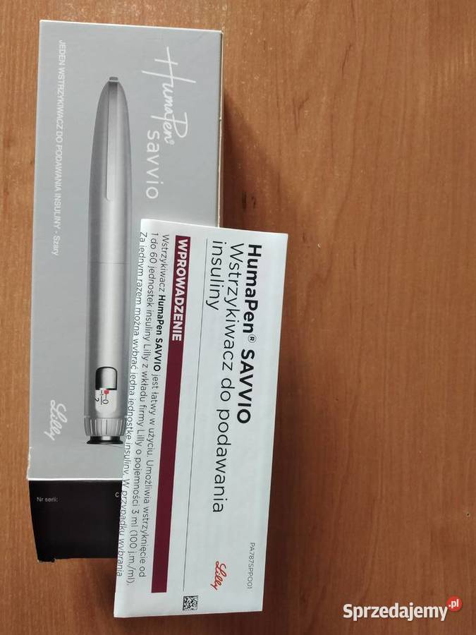 Wstrzykiwacz insuliny HumaPen Savvio Lilly Łęczyca