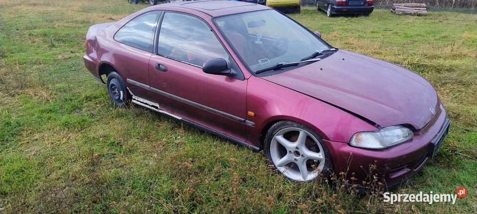 Honda Civic V coupe uszkodzony Czajków