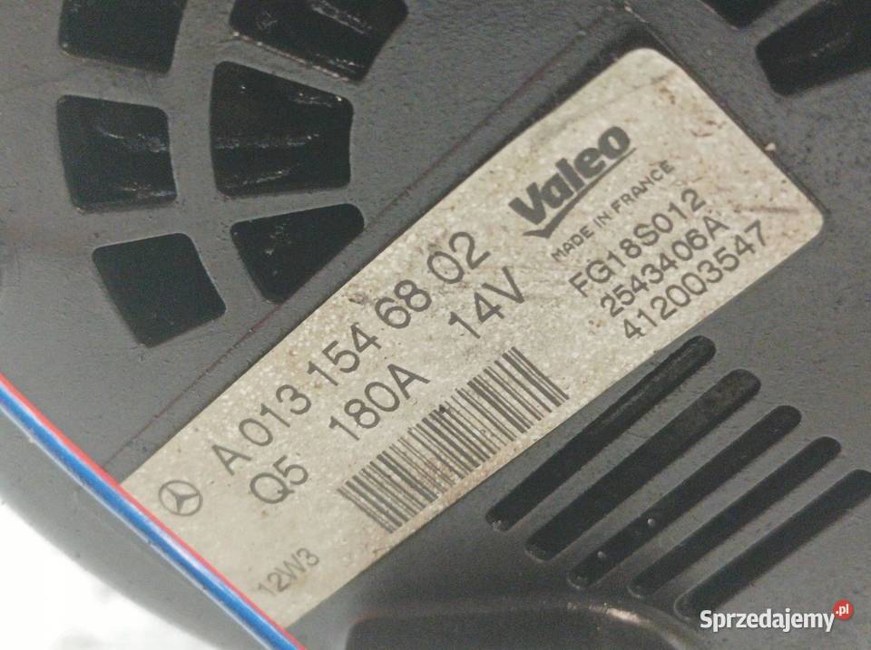 ALTERNATOR A0131546802 22 CDI MercedesBenz świętokrzyskie
