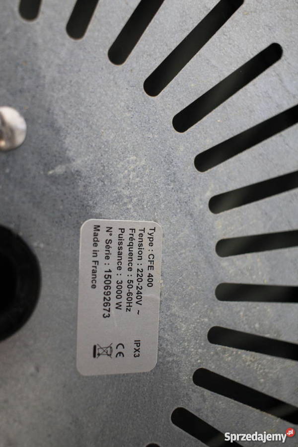 NALEŚNIKARKA ROLLER GRILL CFE 400 ŚR PŁYTY 40 Pszczyna