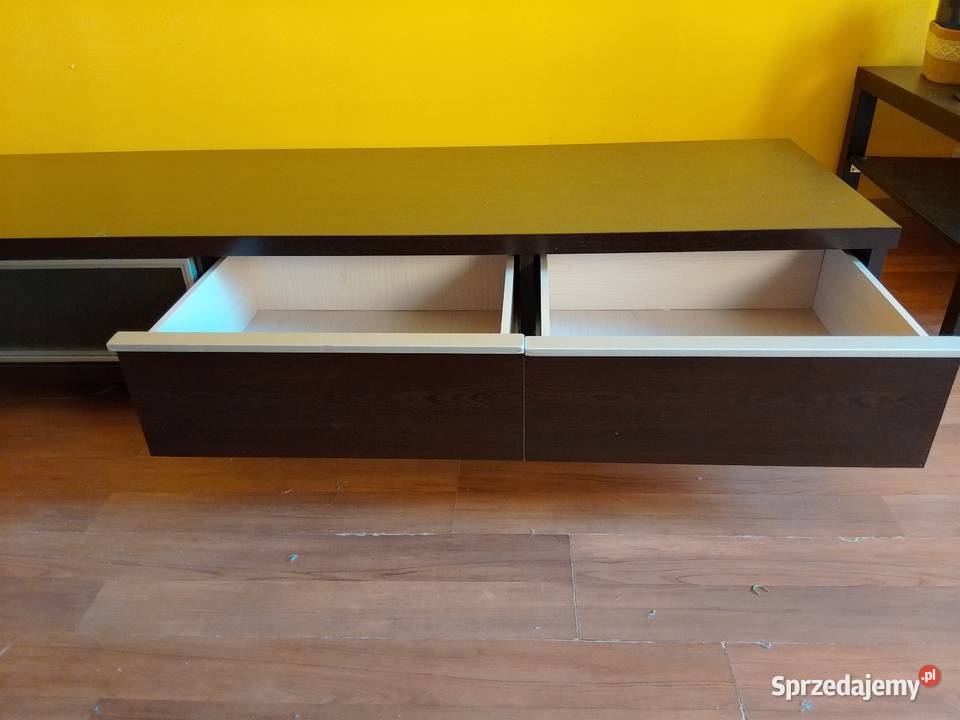 Szafka pod TV w kolorze ciemny brąz wenge wielkopolskie Poznań