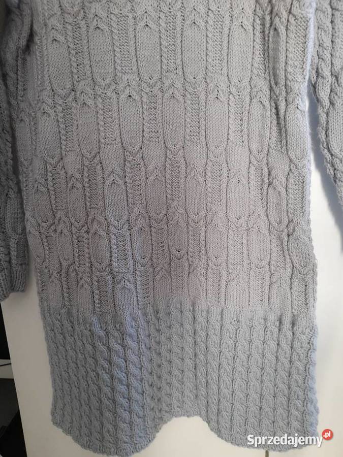 Sweter ciepły robiony na drutach mazowieckie Warszawa