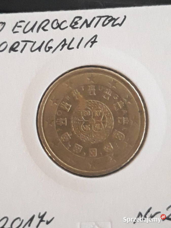 50 Eurocentów Portugalia 2017 r 2 Konin