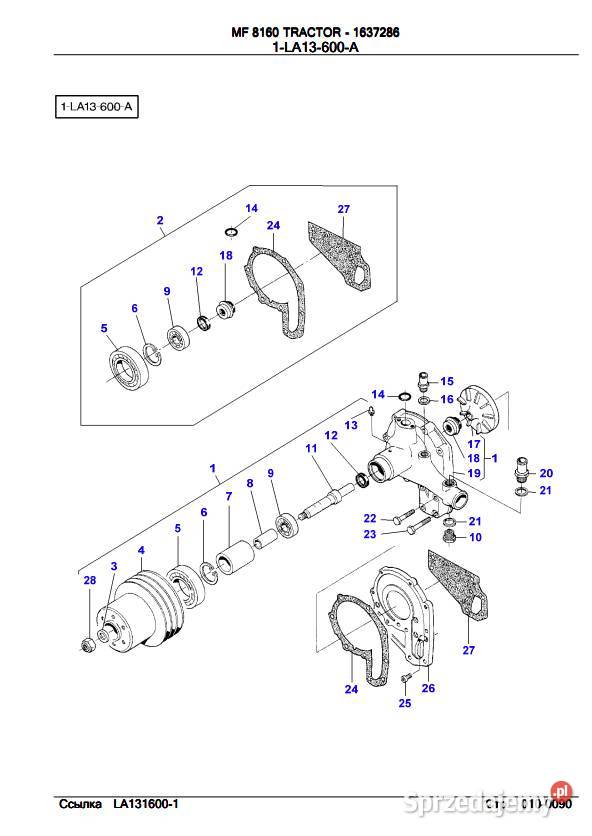 instrukcja napraw MF 8160 8170 8180 Zduńska Wola
