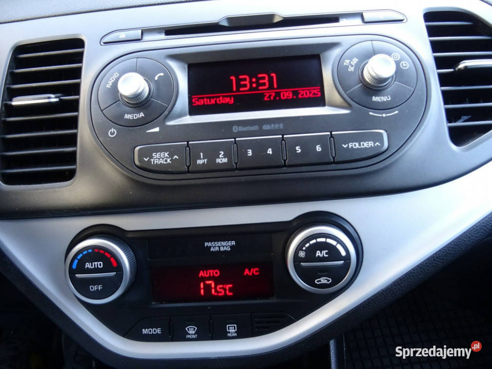 Kia Picanto 12 85 5 drzwi bogate wyposażenia II komputer pokładowy Łódź