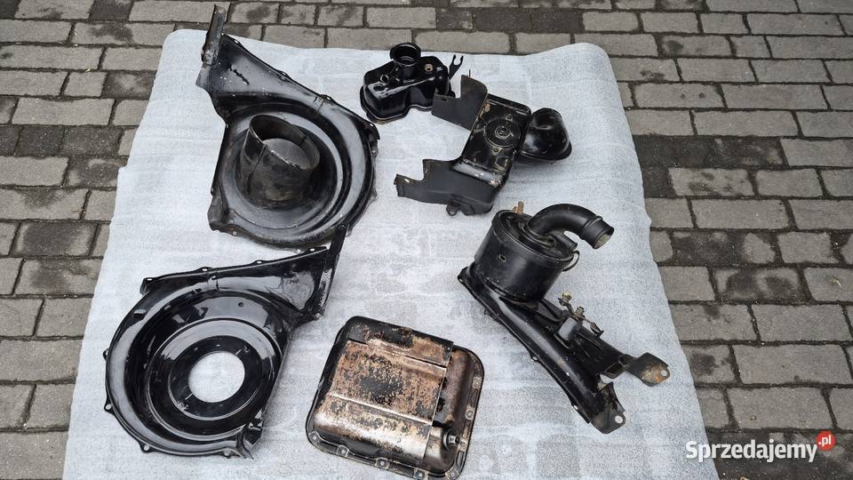 Fiat 126p blachy silnika obudowy komplet miska Środa Wielkopolska