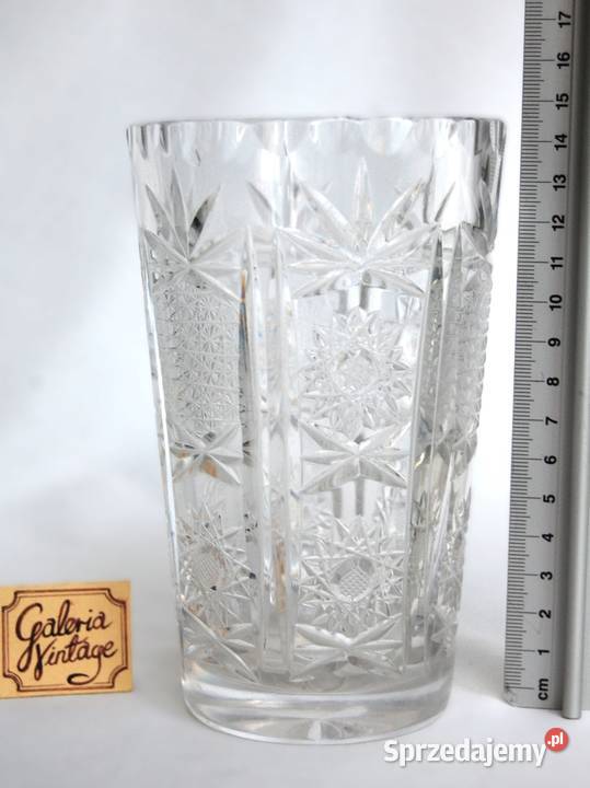 Wazon wazonik kryształowy kryształ szlifowany Lublin