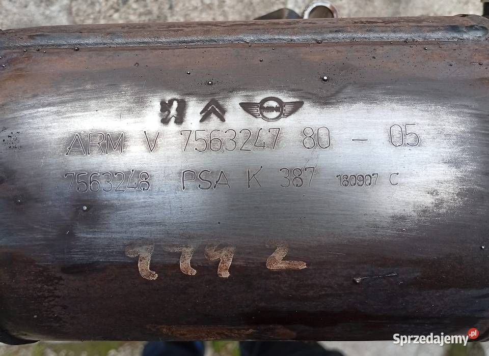 Katalizator Peugeot Citroen Mini K387 7563247 Wojcieszów sprzedam