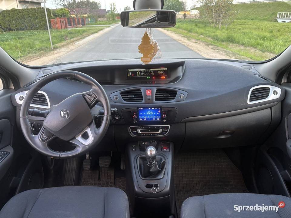 Renault Scenic 19dci 130 srebrny Sieradz