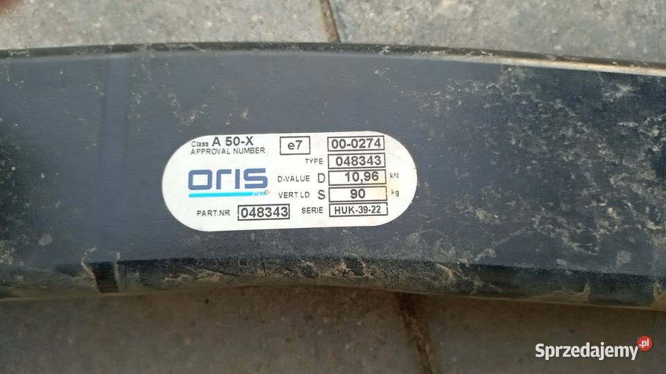 Hak holowniczy oris kia sportage 3 wielkopolskie Zawada sprzedam
