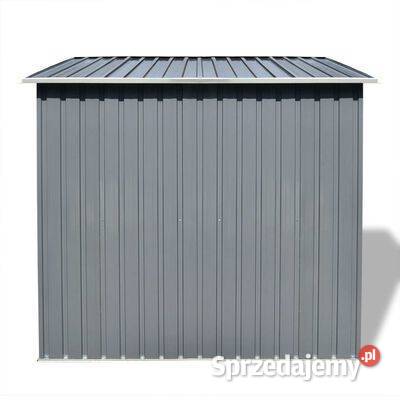 vidaXL Metalowa szopa ogrodowa szara42982 mazowieckie Warszawa