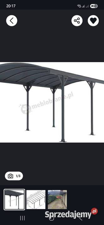 Wiata garażowa axel 3x58 Toruń