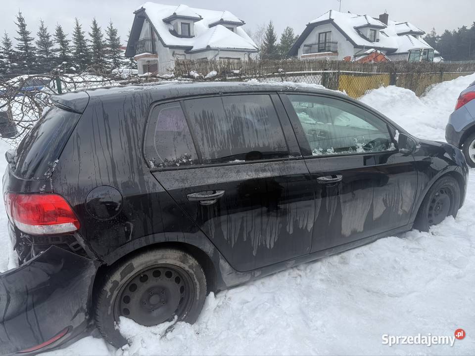 Vw golf 6 20 Tdi 140 Koni 2009 Pali jezdzi uszkodzony Kielce sprzedam