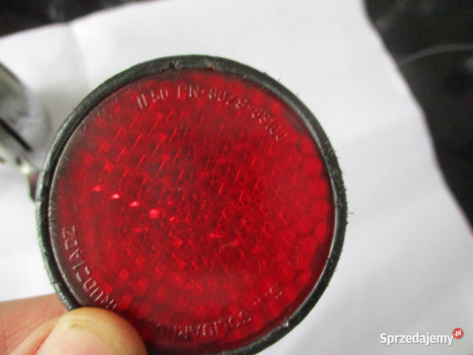 lampa tylna do wigry dzwinek odblask z prl Części i akcesoria Ozorków