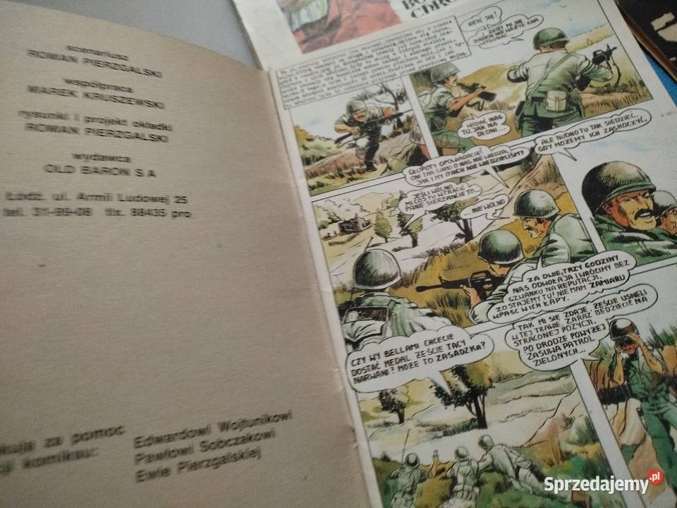 Zestaw komiksów z czasów PRL Zgierz