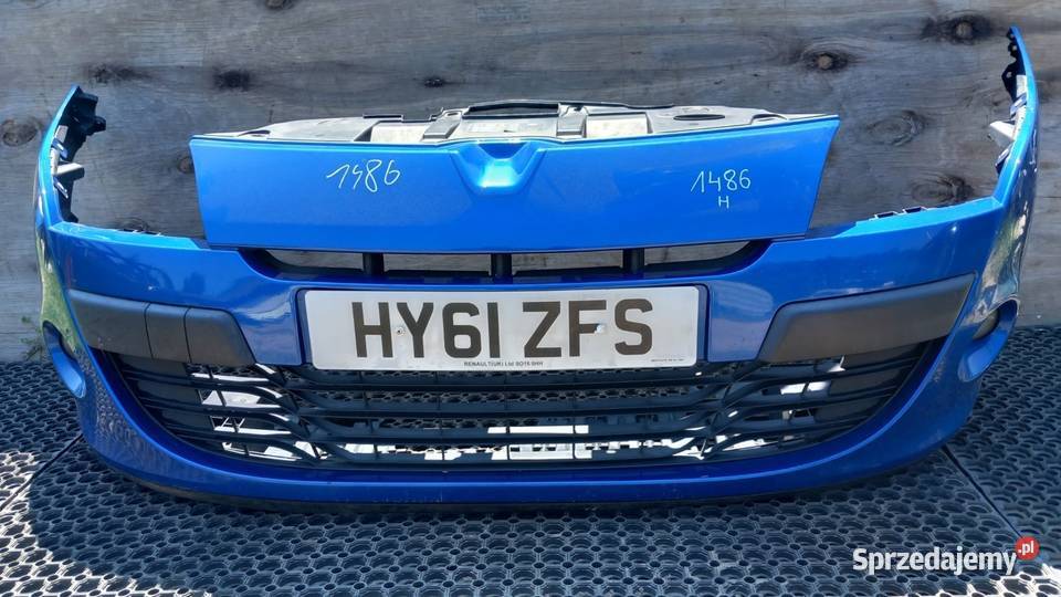 RENAULT MEGANE III ZDERZAK PRZÓD TERNA HALOGEN osobowe Zbierkowo sprzedam