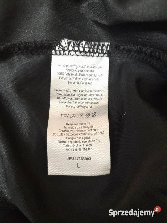 Spódnica gotycka czarny Chynowo