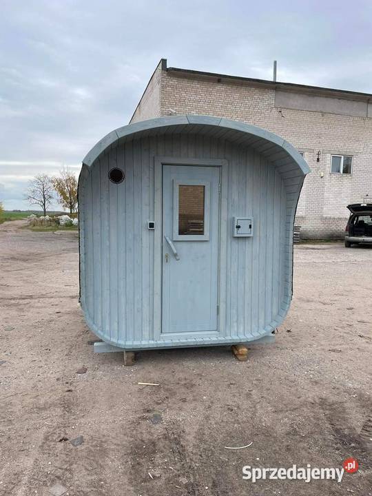 Sauna Beczka Kwadro 260 Panorama Harvia Cilindro podlaskie Suwałki