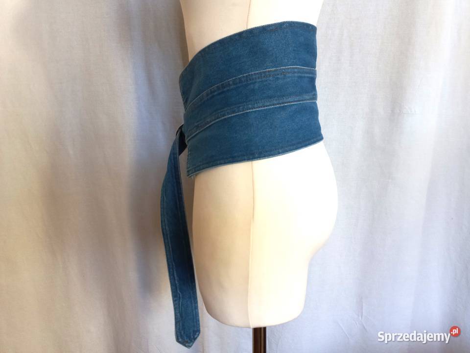 Pasek damski Kieszonka jeans niebieski Zara NOWE sprzedam