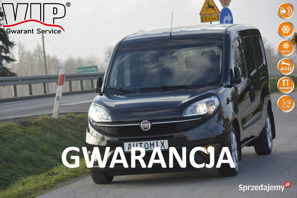 Fiat Doblo 16 MJ Long Maxi L2H1 gwarancja system Start-Stop podkarpackie Sędziszów Małopolski sprzedam