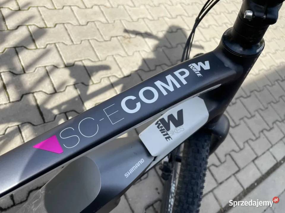 Rower elektryczny SCE Comp White Rowery elektryczne Dębica