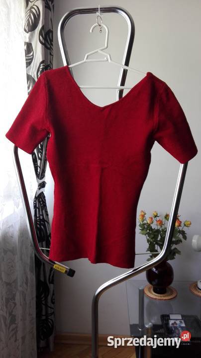 DAMSKA CZERWONA BLUZKA RUNIWERSALNY Łódź