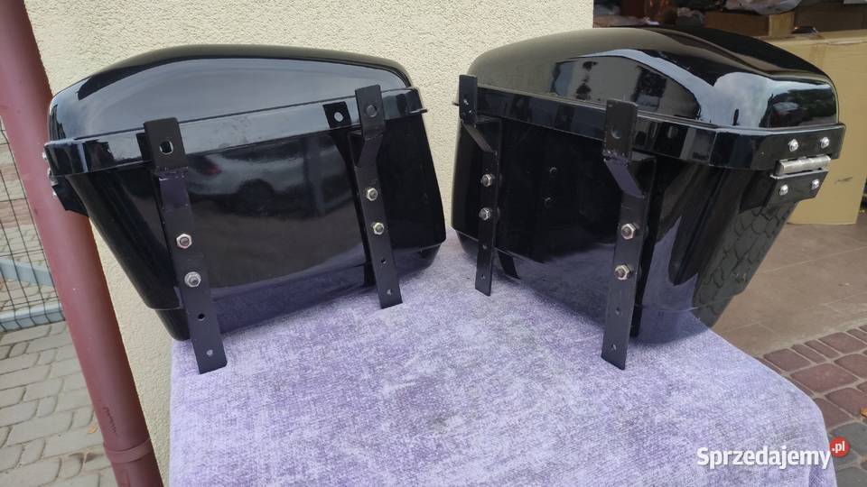 Kufry boczne do motocykla kuferki 20 l Części i akcesoria motocyklowe Księżyno