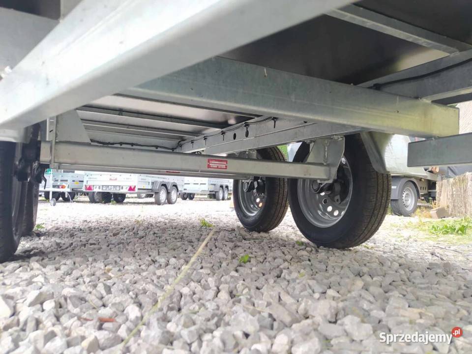 Przyczepa dwuosiowa platforma CARRO DELTA 3015 2 Do samochodów osobowych Lublin
