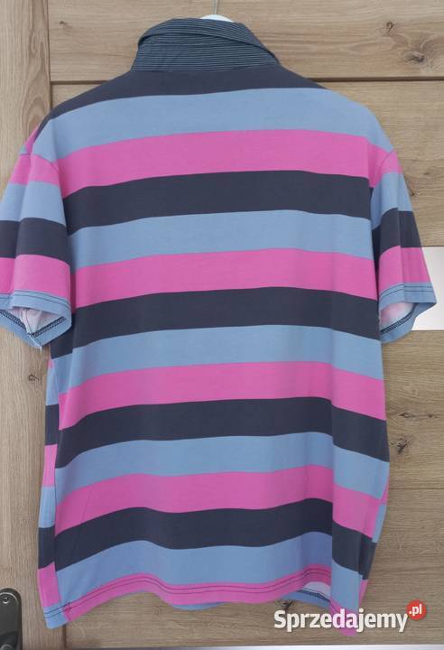 Koszulka męska One Jumper XXL polo w paski stan Odzież codzienna Koło