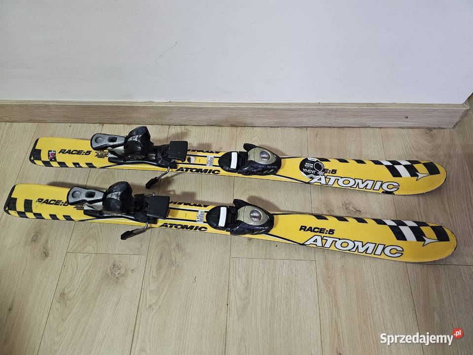 Narty dziecięce Atomic Race 5 z wiązaniami Oświęcim
