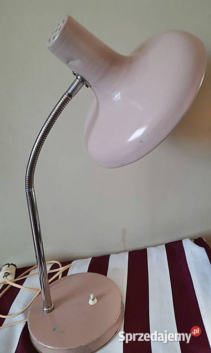 Lampa na biurko Polam Wilkasy typ 168048 z lat Ostrów Wielkopolski
