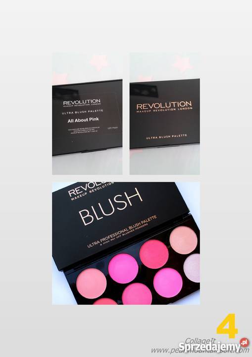 WYPRZEDAŻ PALETY Cienie Bronzery Róże Makeup Ostrołęka sprzedam