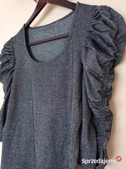 Bluzka ze srebrną nitką Hajnówka sprzedam