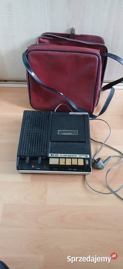 Magnetofon kasetowy Unitra MK 125 Kraków