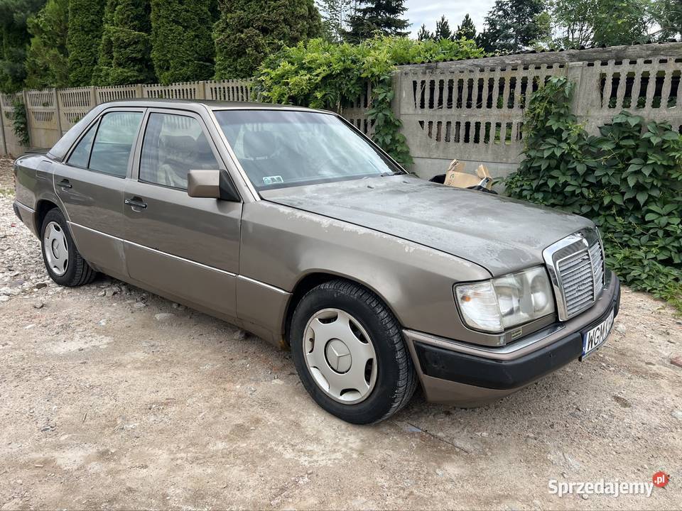 Mercedes w 124 300 d nieuszkodzony Samochody osobowe mazowieckie Wielogóra