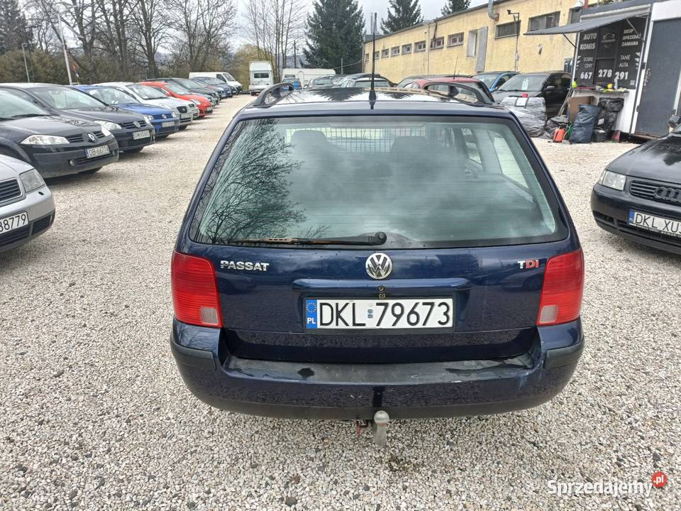 VW Passat B5 niezawodny 19 TDI z hakiem Passat Kłodzko sprzedam