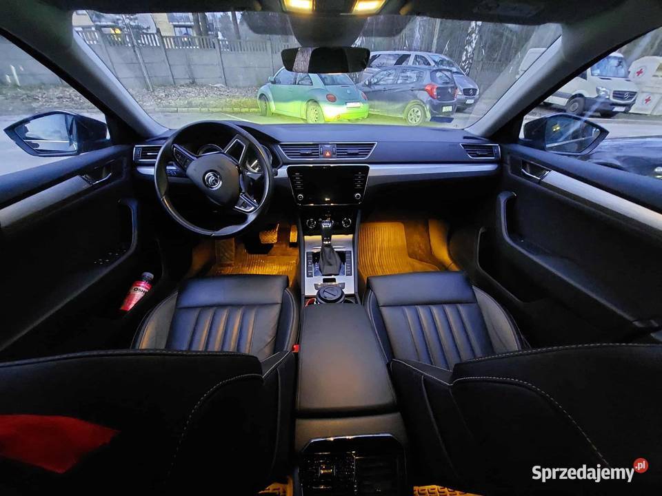 Skoda superb 3 skórzana tapicerka Olsztyn