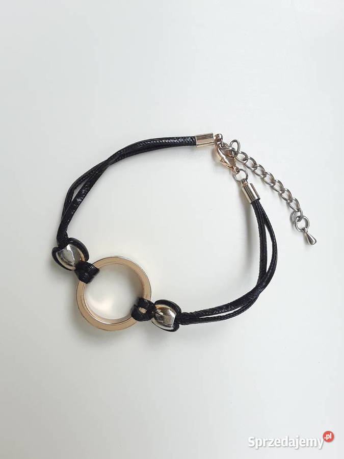 Bransoletka z obrączką napis love Warszawa