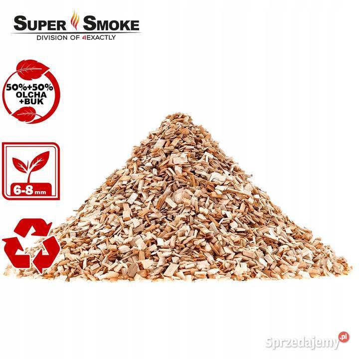 Zrębki Wędzarnicze SuperSmoke OLCHABUK KL08 68mm sprzedam