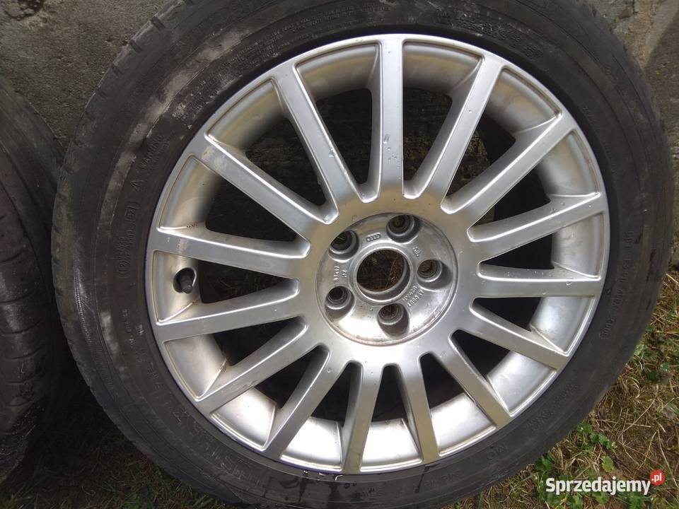 Koła aluminiowe Audi 17 letnie opony 8Jx17H2 Radom